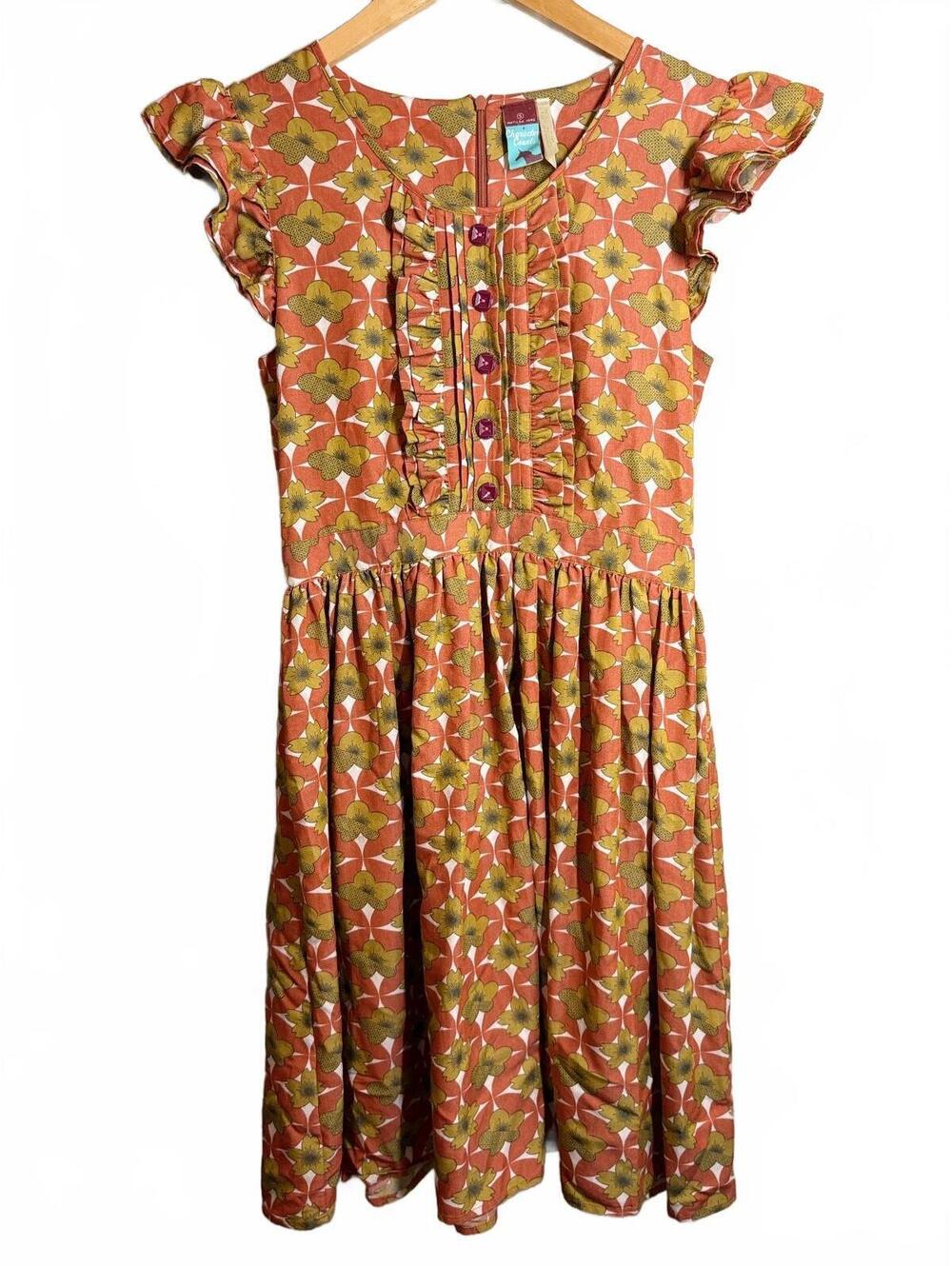 Matilda Jane “Character Counts” Ruffle Dress matching Women S